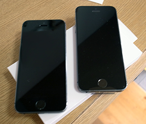 iPhone5s交換完了