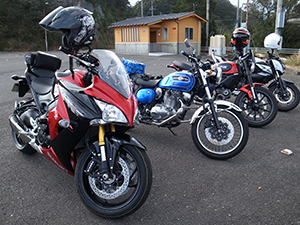 バイク部活動報告@新歓＆新車お披露目